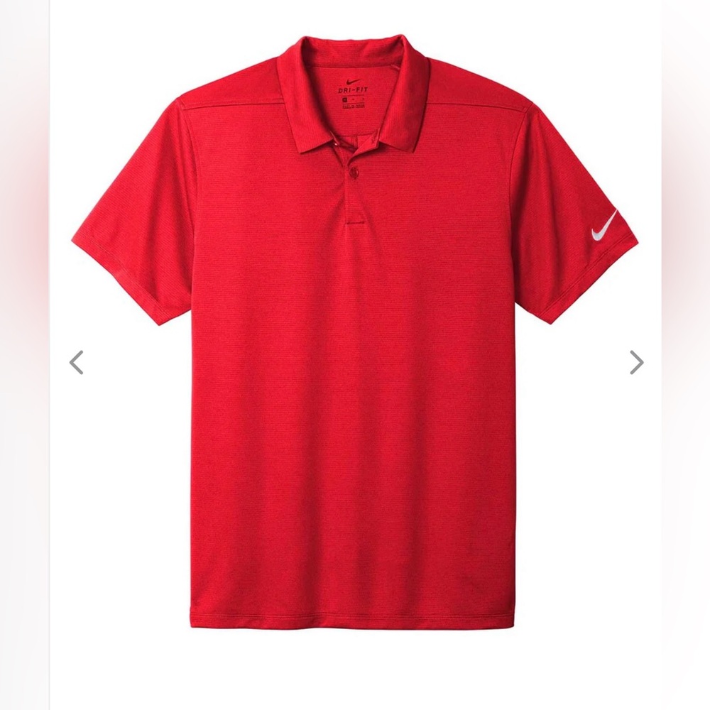 Men’s Nike Dry Essential Polo, University Red, size Medium, EUC